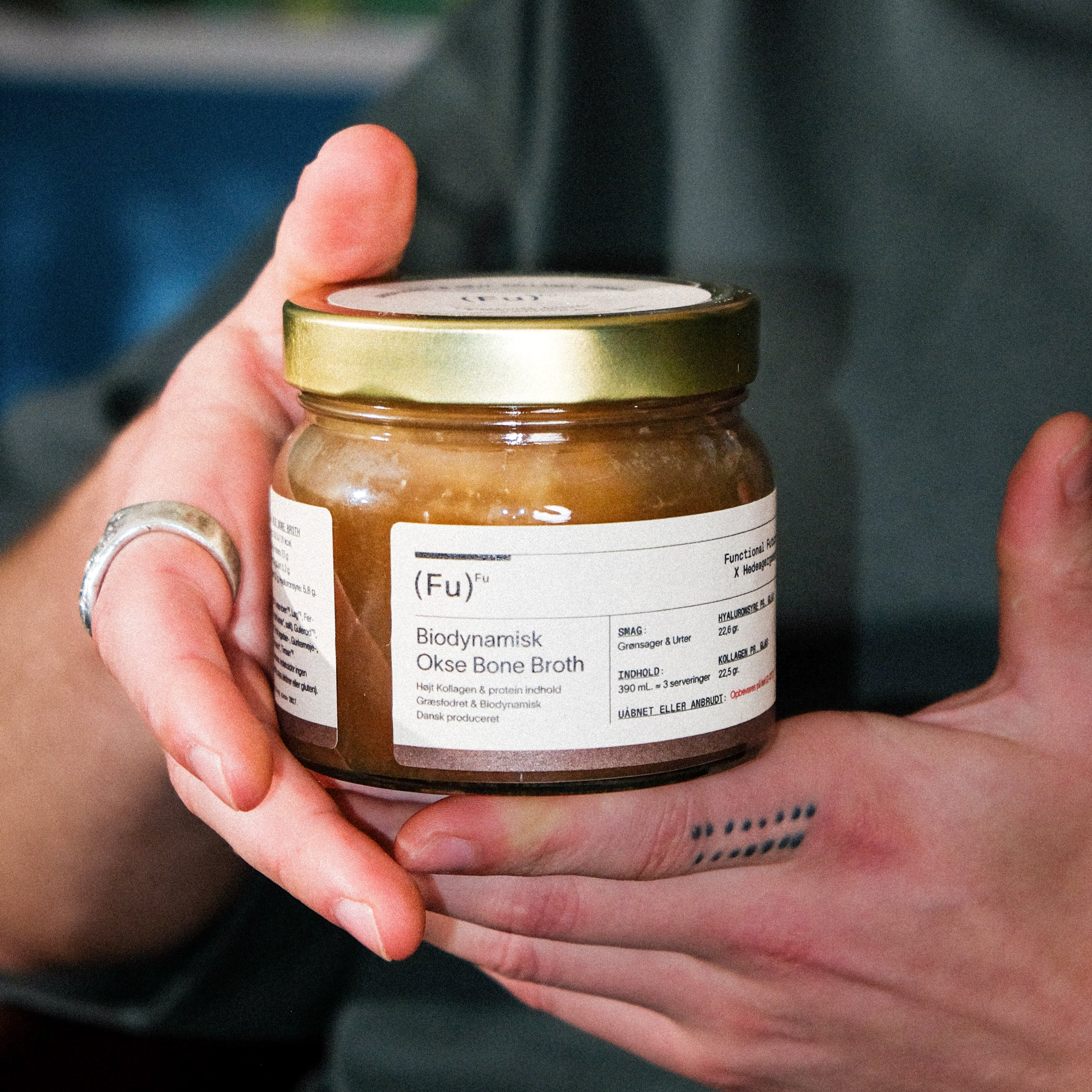 Økologisk/Biodynamisk Okse Bone Broth