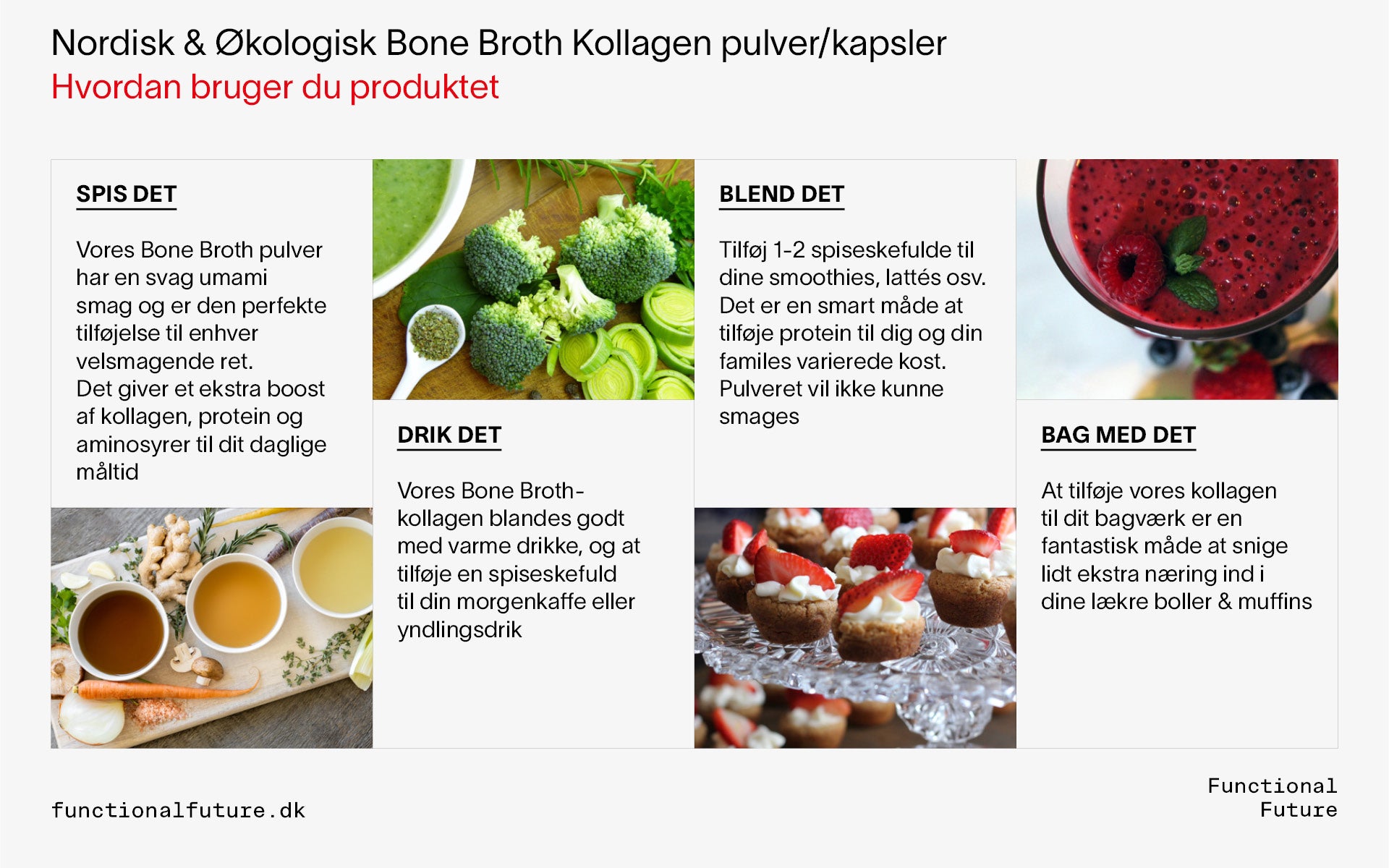 Økologisk Bone Broth Kollagen