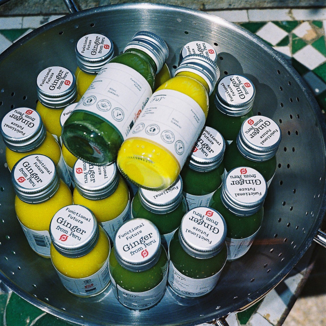 Små Ingefær/Gurkemeje Shots