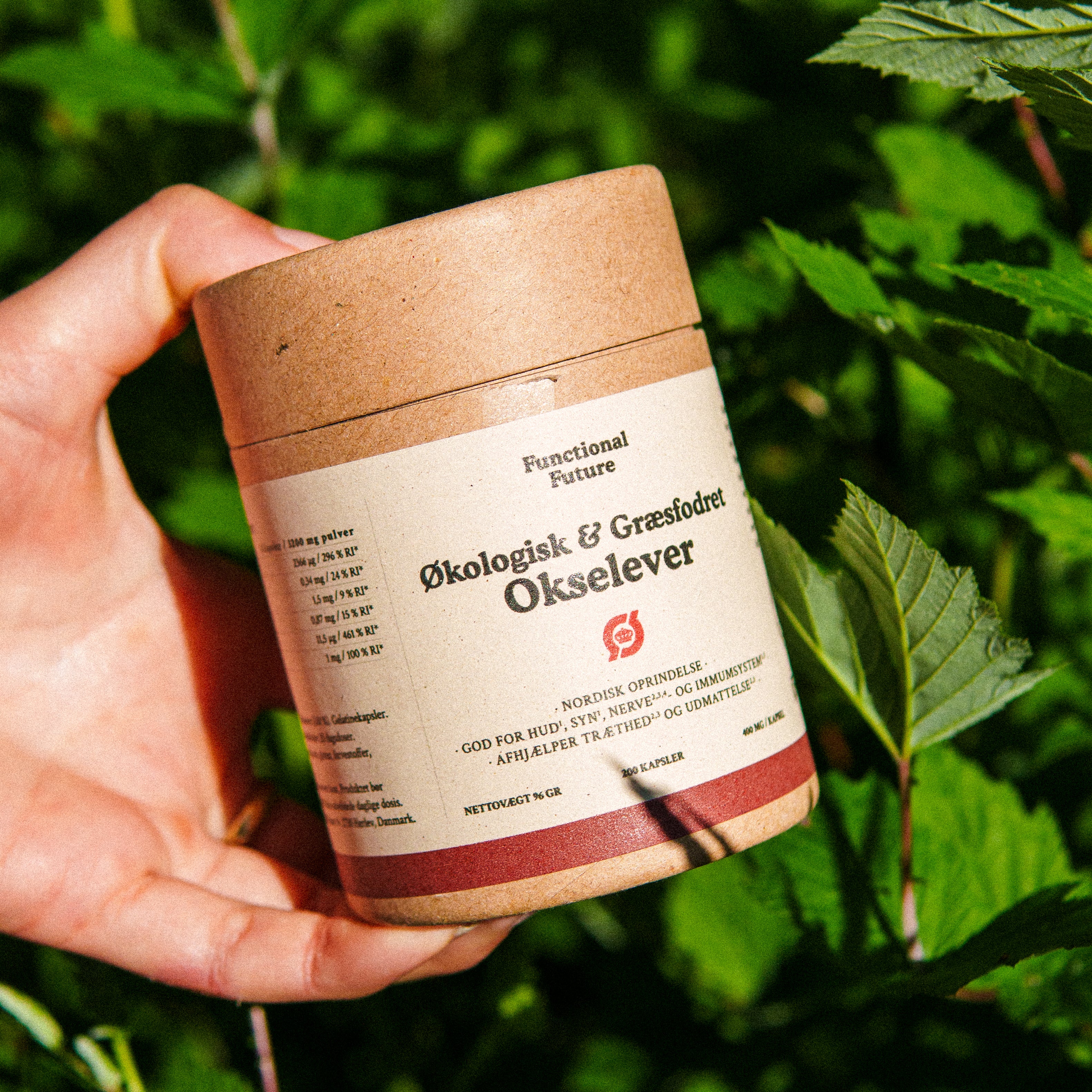 Økologisk Okselever