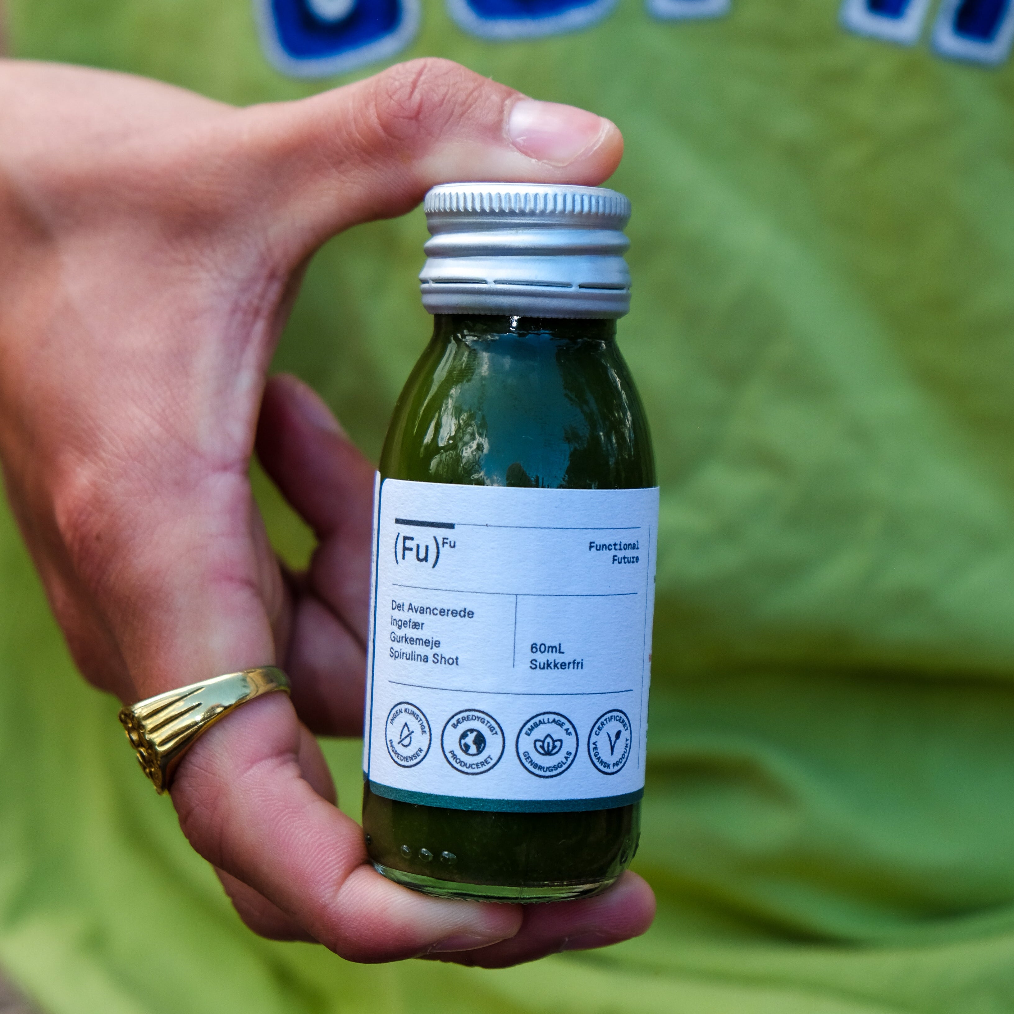 NEW!! Små Ingefær/Gurkemeje Shots