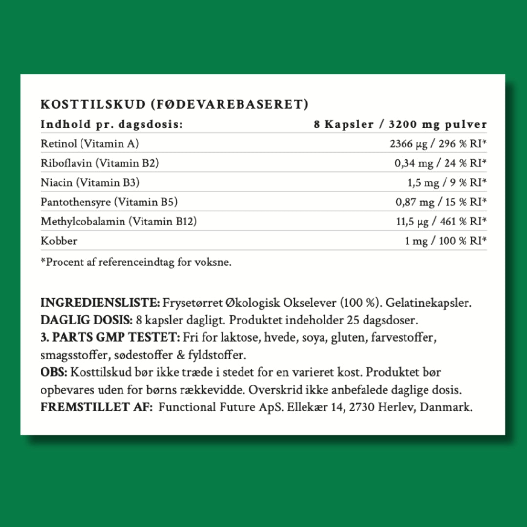 Økologisk Okselever