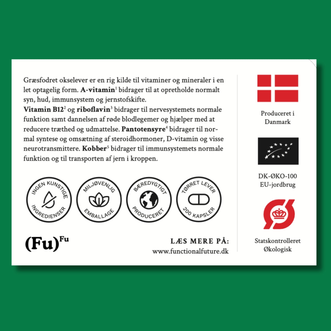 Økologisk Okselever