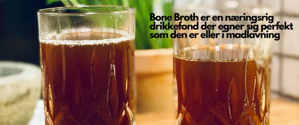 Premium Biodynamisk Okse Bone Broth med grønsager, urter og hyaluronsyre